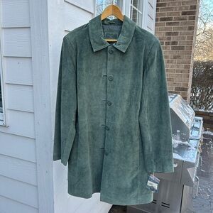 Women's Genuine Suede Coat Size XL **NEW WITH TAGS**